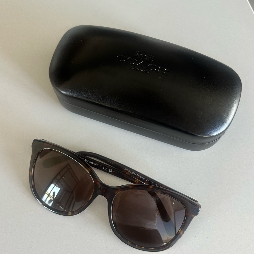 Brown Coach Sunglasses